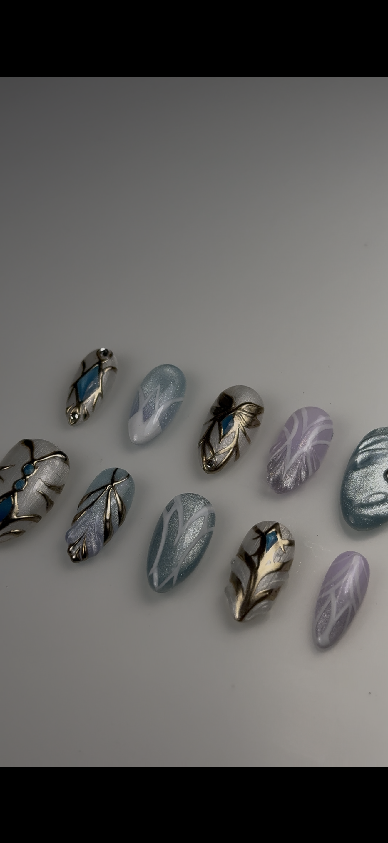 Celestial Guardian Mercy Nails