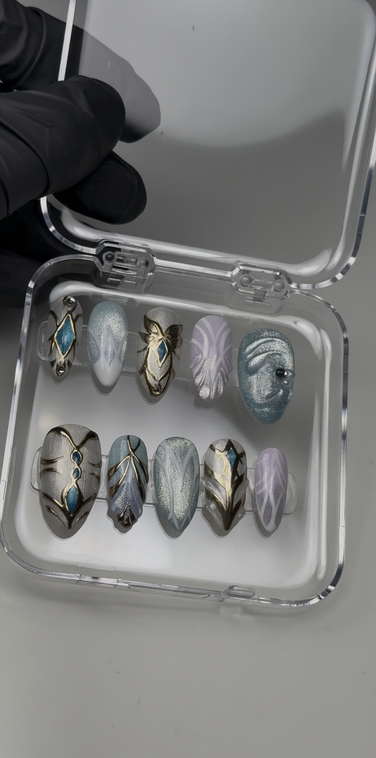 Celestial Guardian Mercy Nails