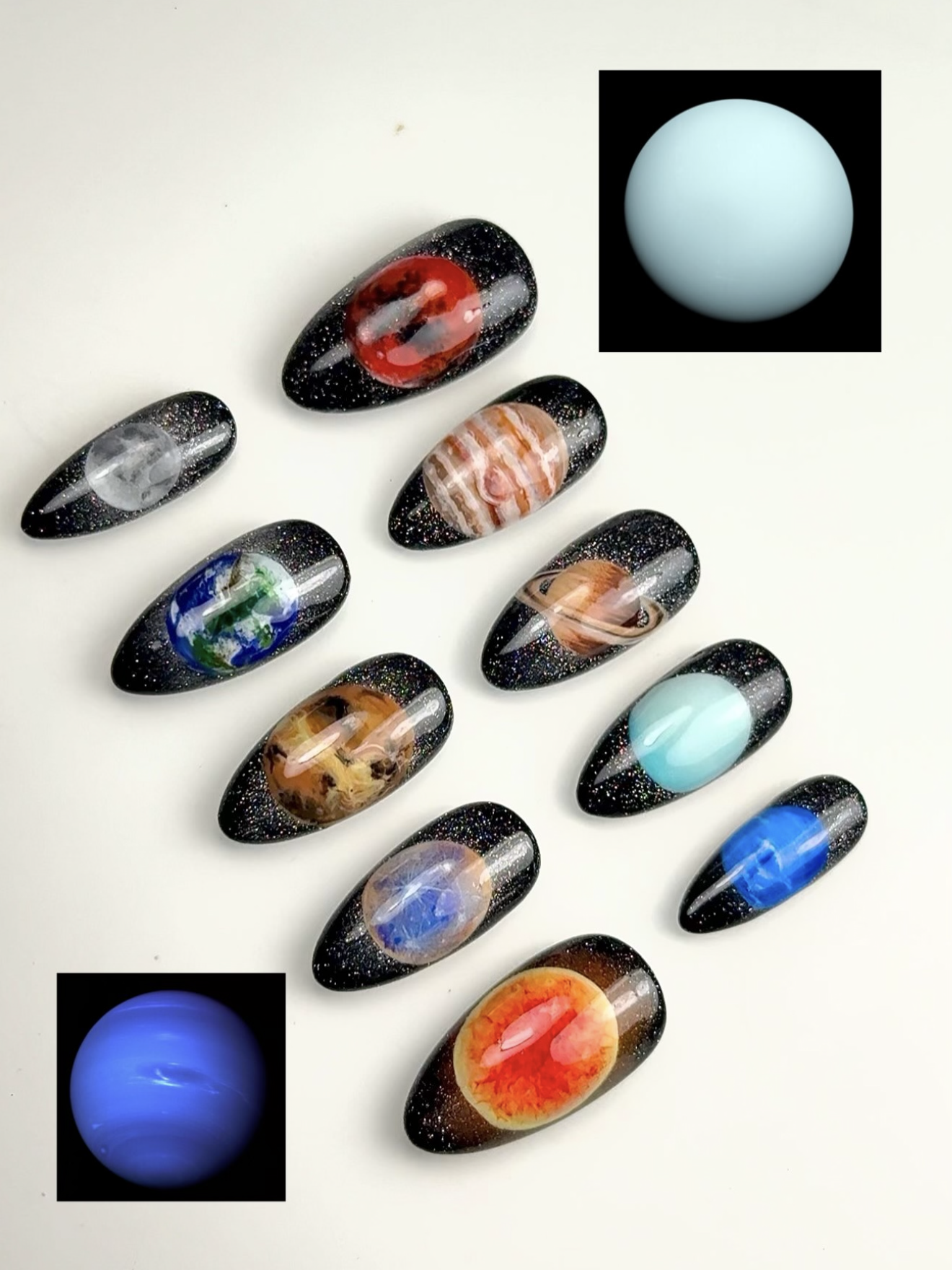 Solar System Nails