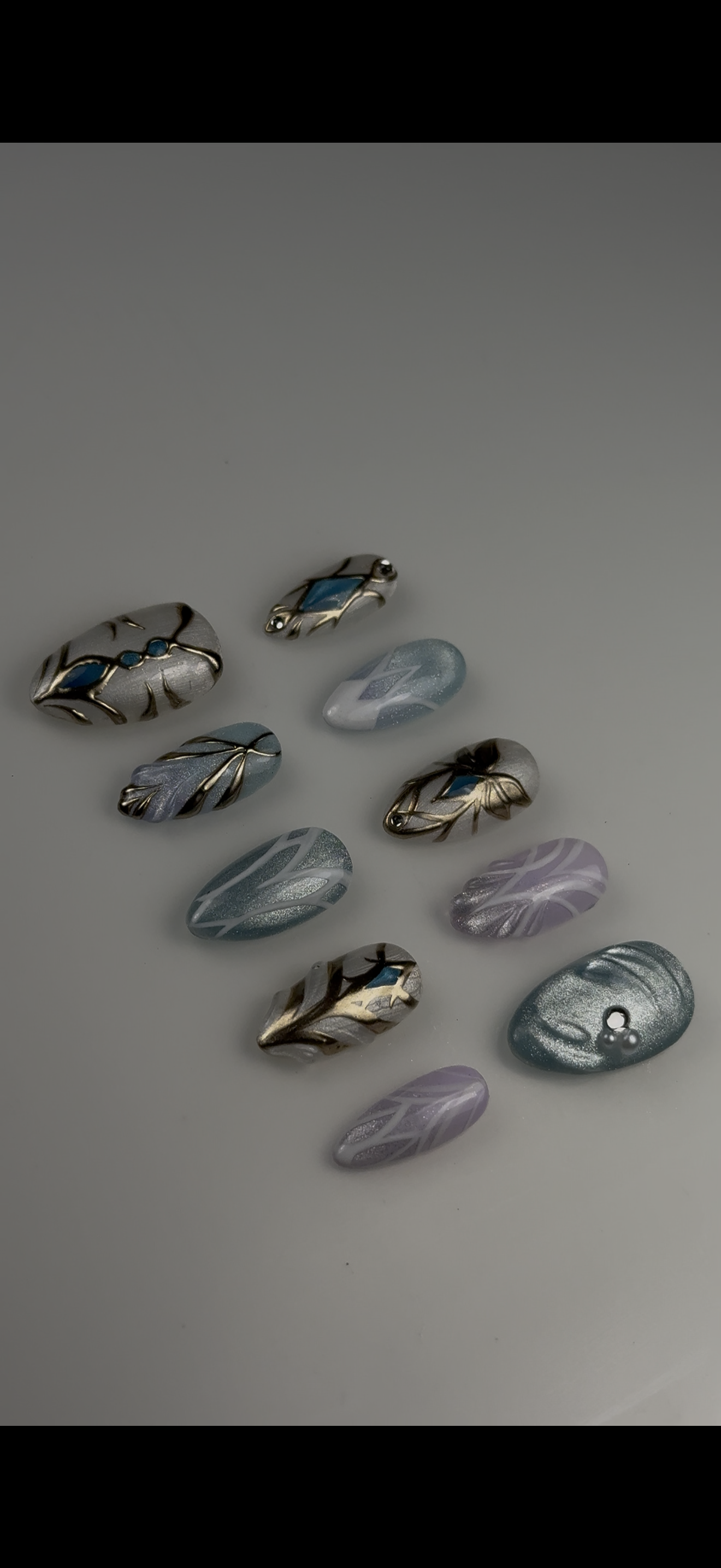 Celestial Guardian Mercy Nails