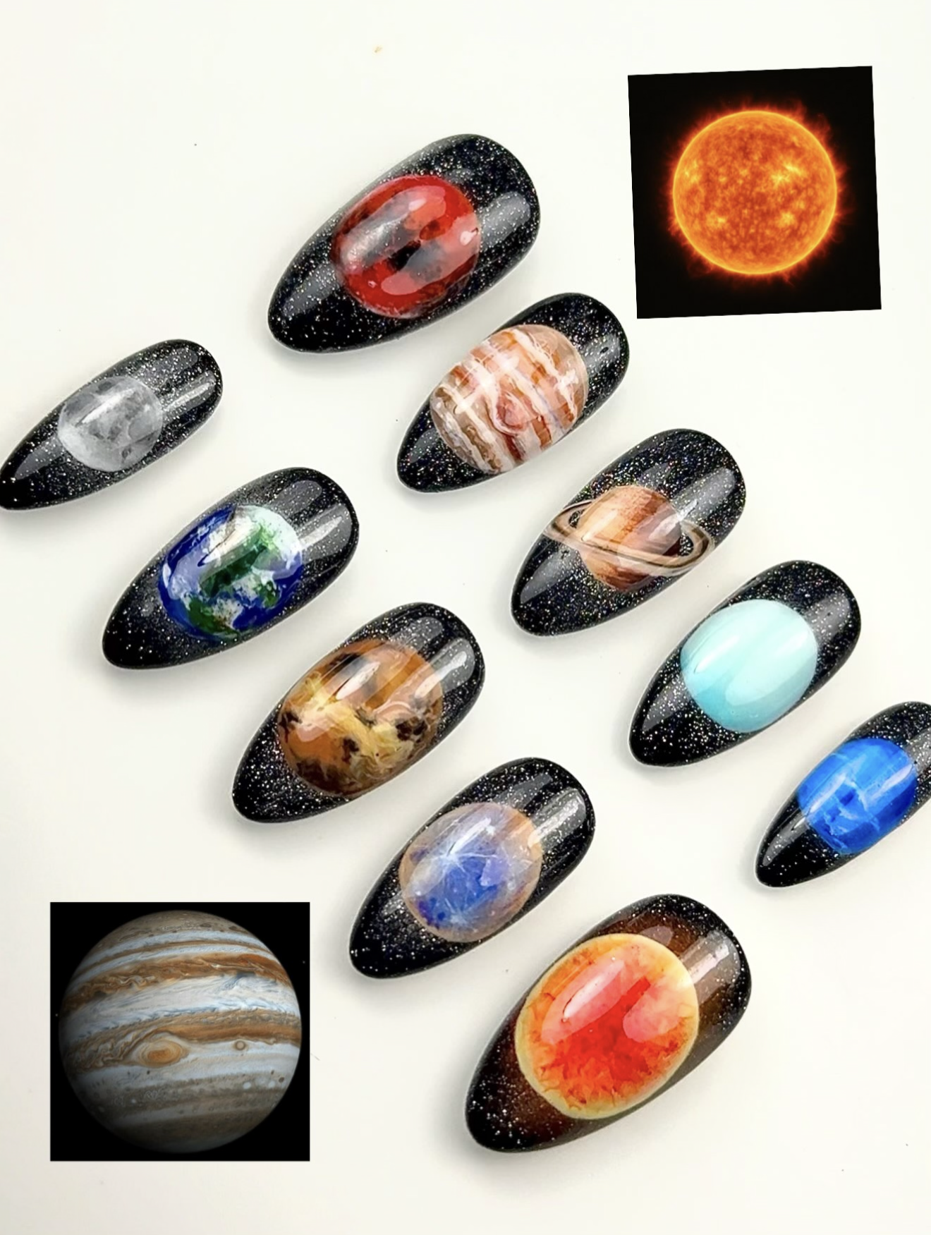 Solar System Nails