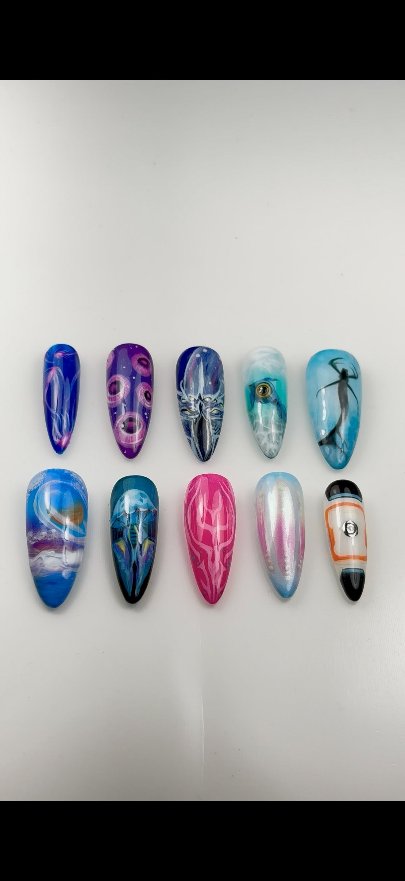 Subnautica Nails